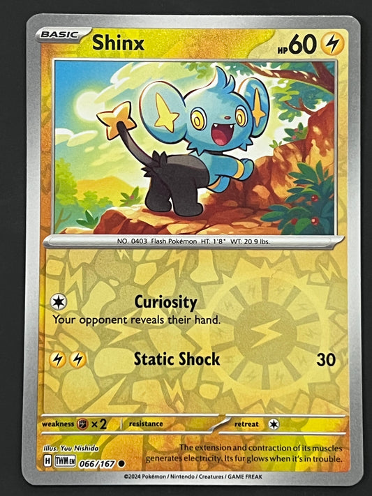 066/167 Shinx - Pokémon Twilight Masquerade Common Reverse