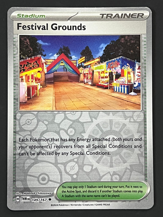 149/167 Festival Grounds - Pokémon Twilight Masquerade Uncommon Reverse