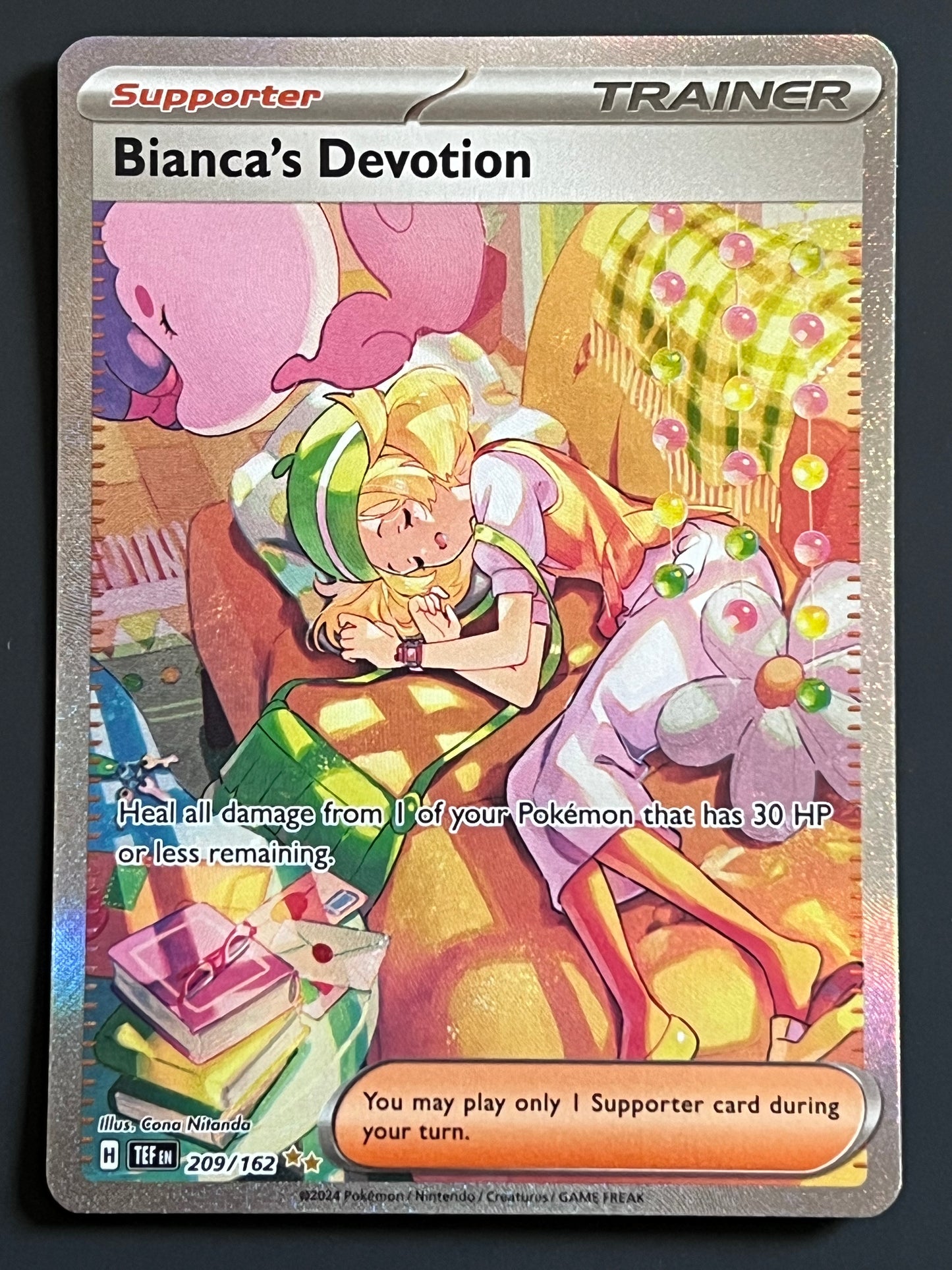 209/162 Bianca’s Devotion - Pokémon Temporal Forces Special Illustration Rare
