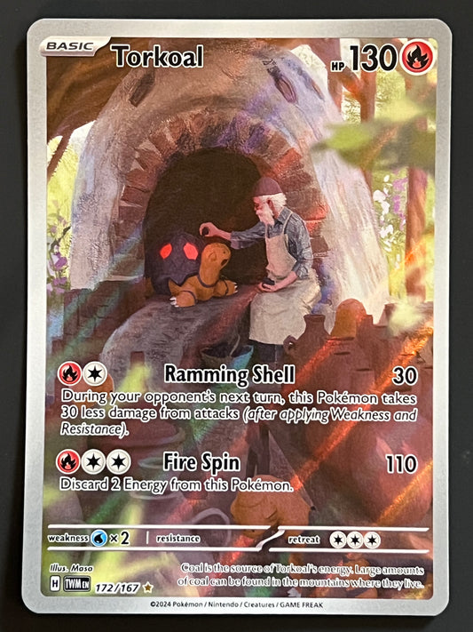 172/167 Torkoal - Pokémon Twilight Masquerade Illustration Rare