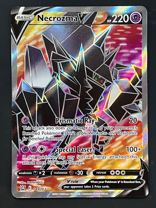 Necrozma V - 149/163 Battle Styles Full Art Rare Holo V