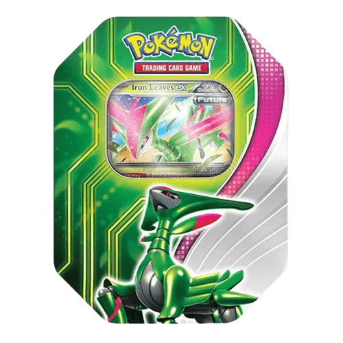 Pokémon TCG: SV06 - Paradox Clash Tin (Iron Leaves Ex)