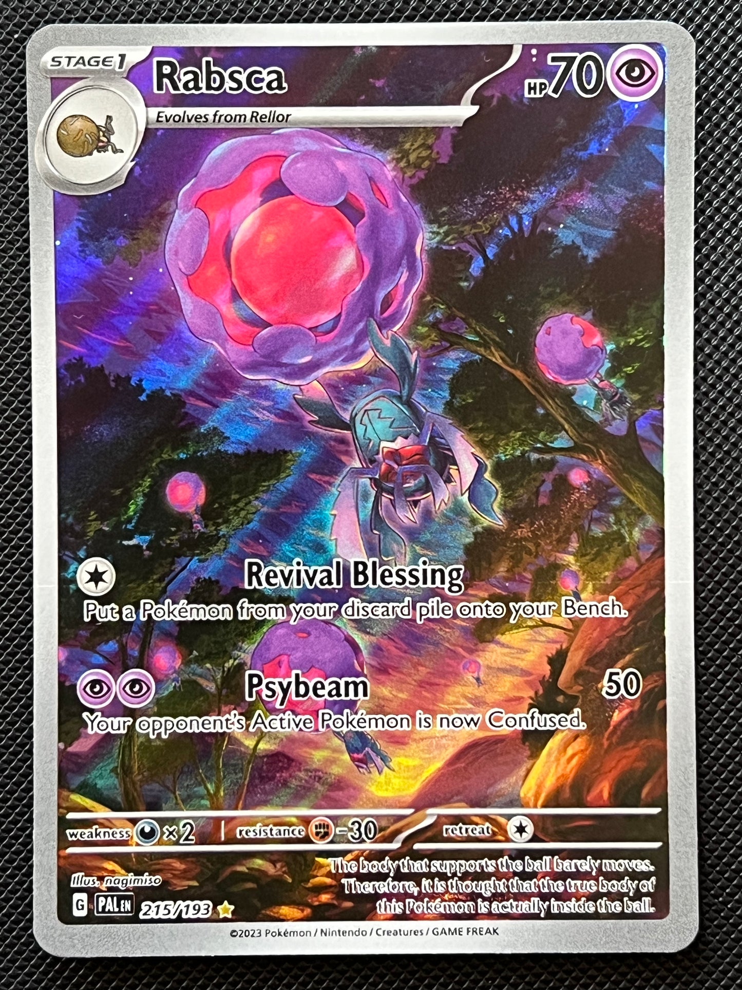 215/193 Rabsca - Pokémon Paldea Evolved Illustration Rare