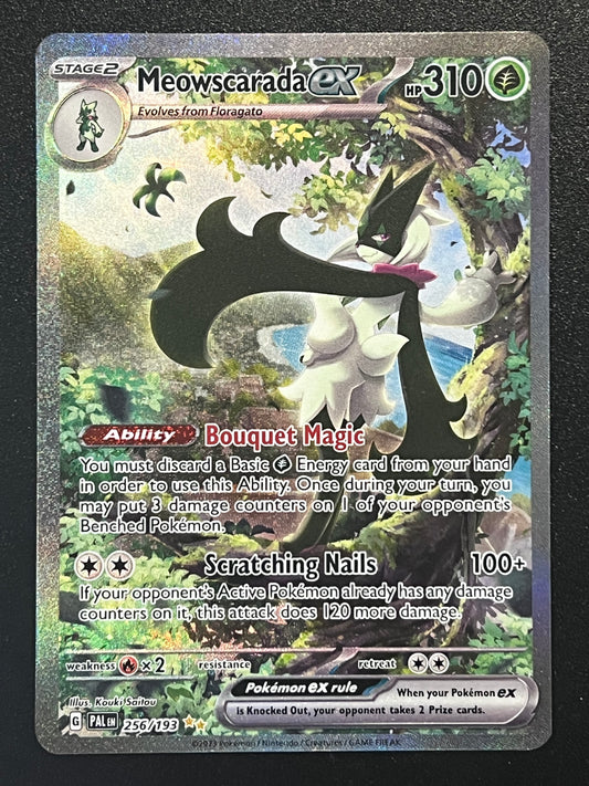 256/193 Meowscarada Ex - Pokémon Paldea Evolved Special Illustration Rare