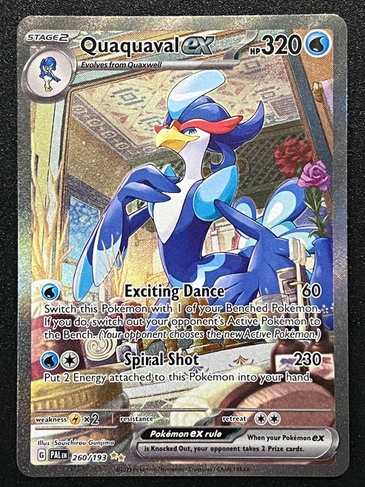 260/193 Quaquaval Ex - Pokémon Paldea Evolved Special Illustration Rare