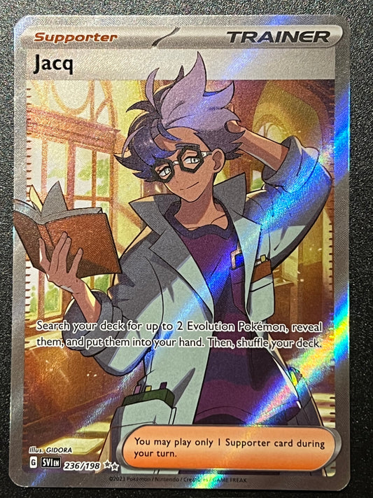 236/198 Jacq - Pokémon Scarlet/Violet Base Ultra Rare