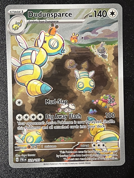 229/193 Dudunsparce - Pokémon Paldea Evolved Illustration Rare