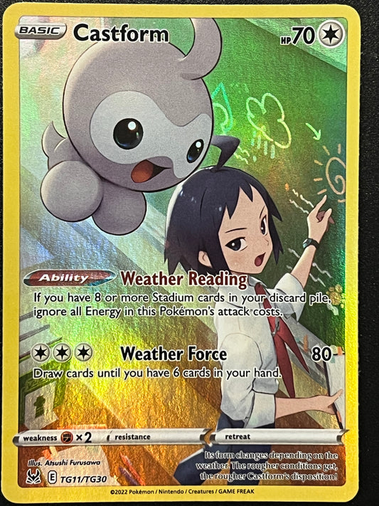 Castform - TG11/TG30 Lost Origin Rare Holo