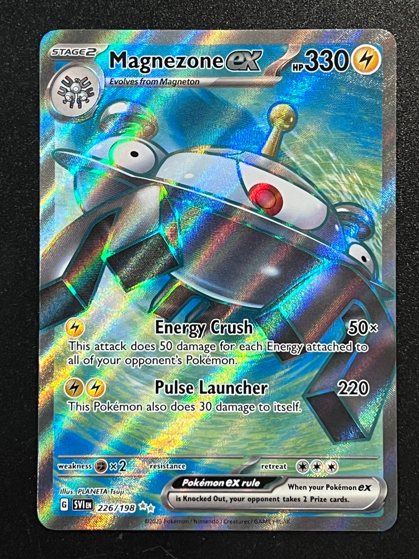 226/198 Magnezone Ex - Pokémon Scarlet/Violet Base Ultra Rare