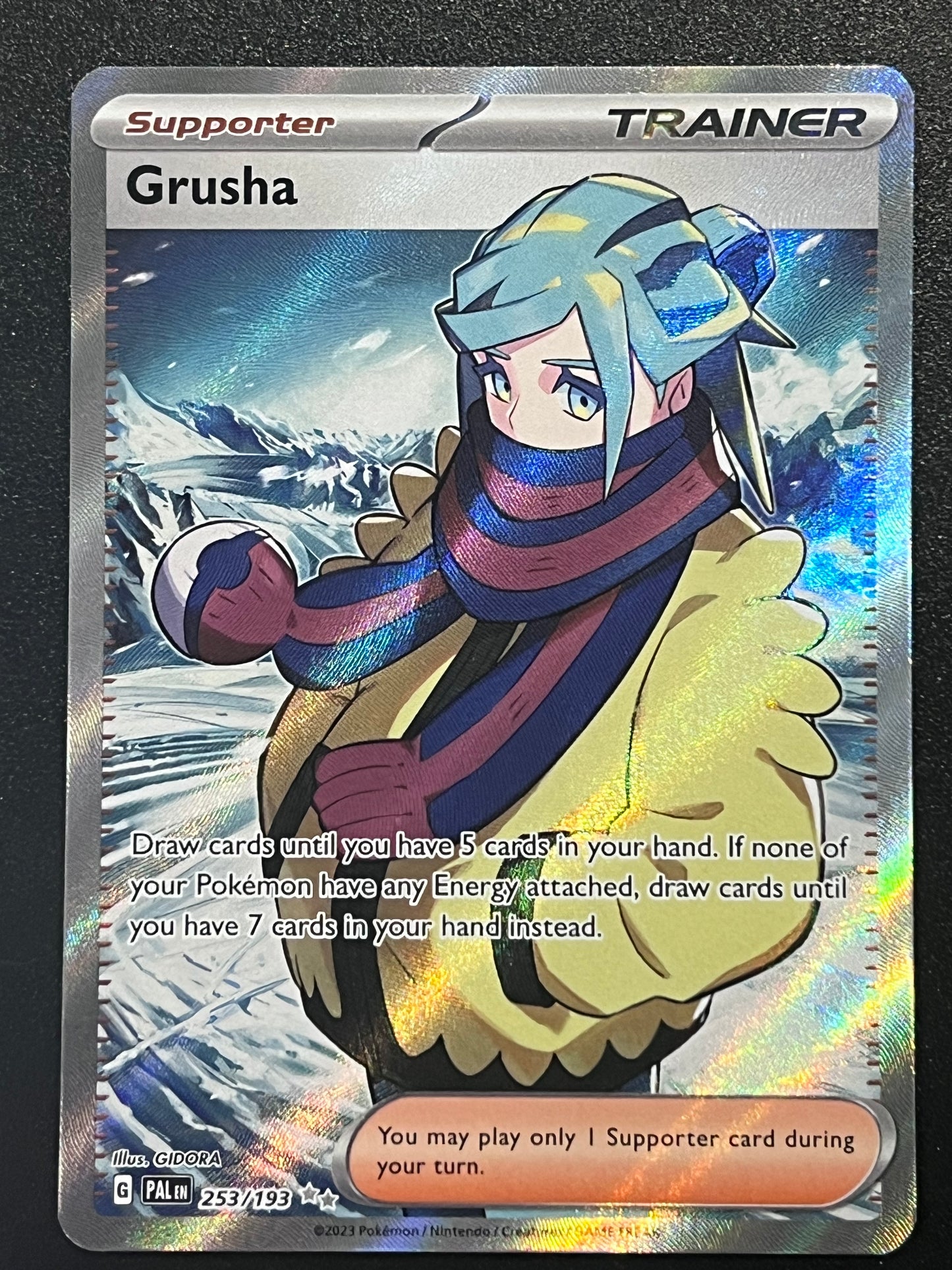 253/193 Grusha - Pokémon Paldea Evolved Ultra Rare