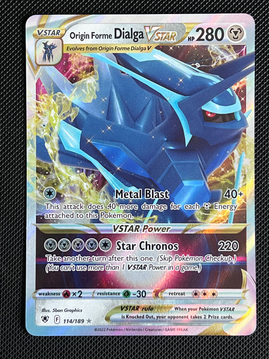 Origin Forme Dialga VStar - 114/189 Astral Radiance Rare Holo