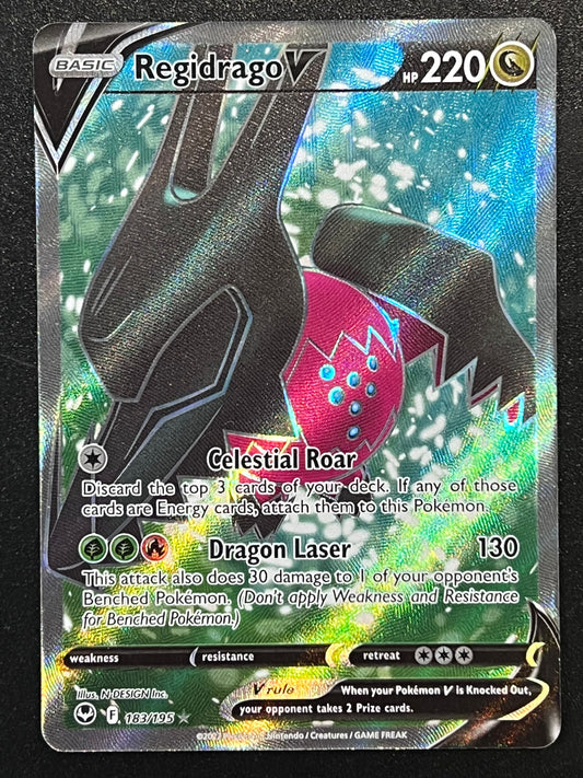 Regidrago V - 183/195 Silver Tempest Ultra Rare Full Art Holo