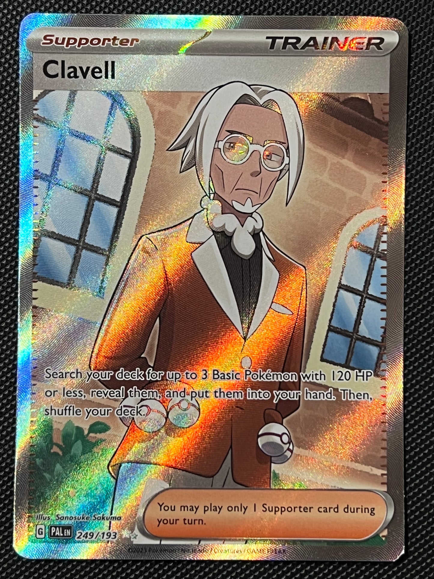 249/193 Clavell - Pokémon Paldea Evolved Ultra Rare