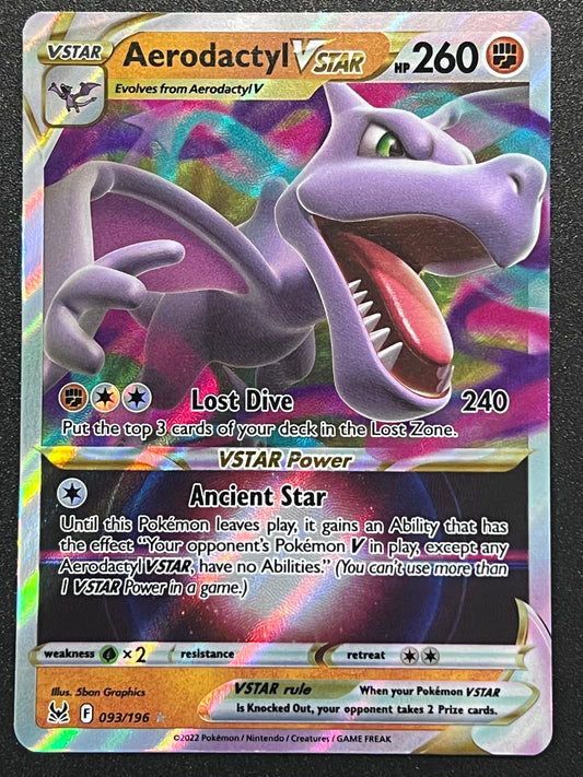 Aerodactyl VStar - 093/196 Lost Origin Rare Holo VStar