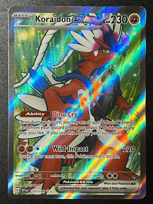 231/198 Koraidon Ex - Pokémon Scarlet/Violet Base Ultra Rare