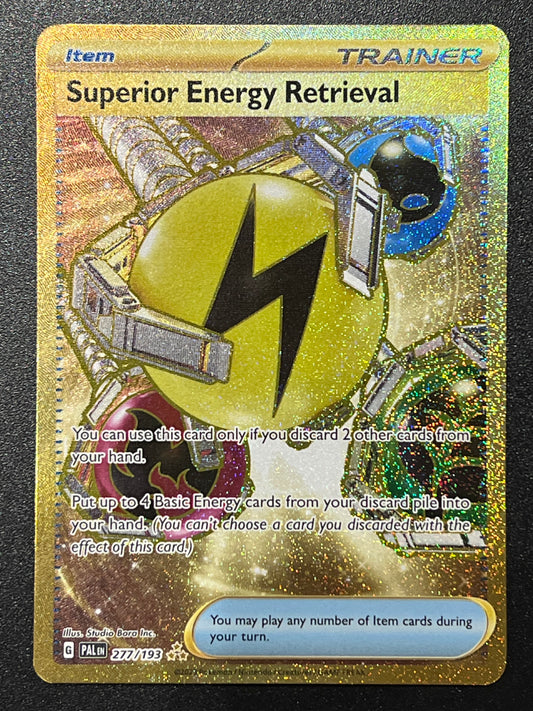 277/193 Superior Energy Retrieval - Pokémon Paldea Evolved Hyper Rare