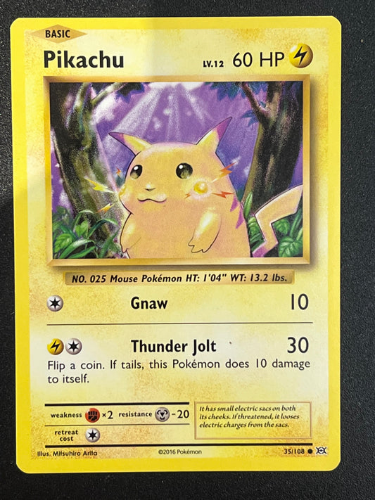 Pikachu - 35/108 Evolutions Common