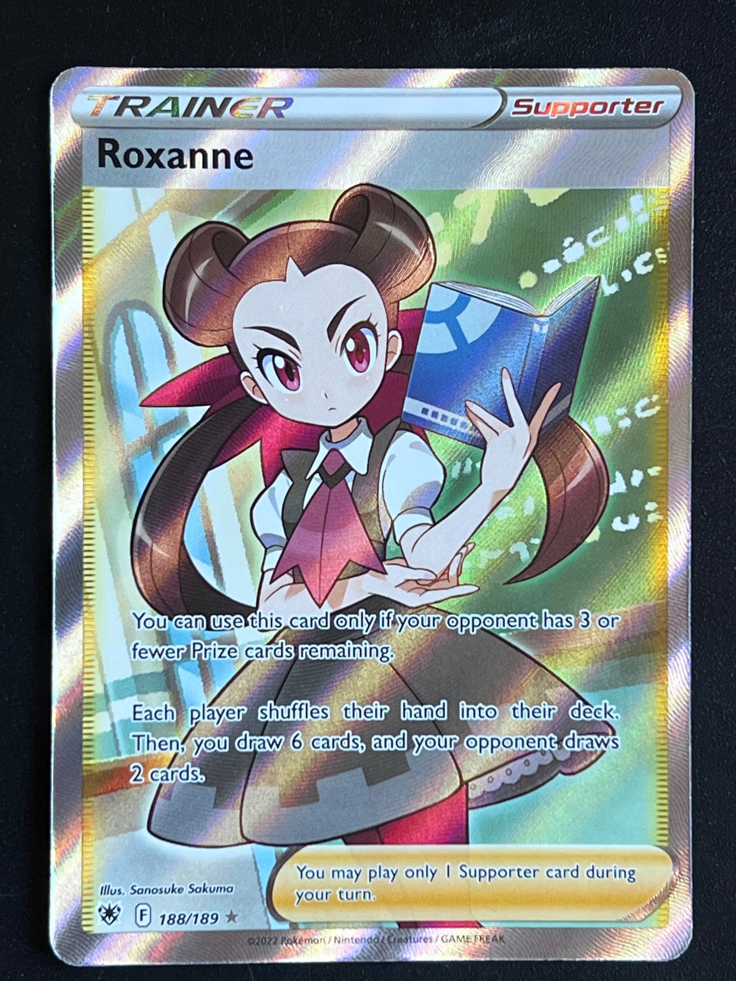 Roxanne - 188/189 Astral Radiance Rare Ultra Holo Trainer