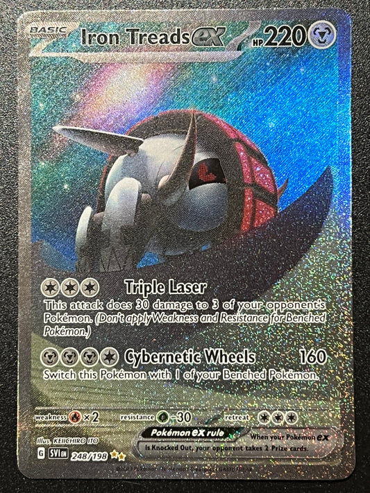 248/198 Iron Treads Ex - Pokémon Scarlet/Violet Base Special Illustration Rare