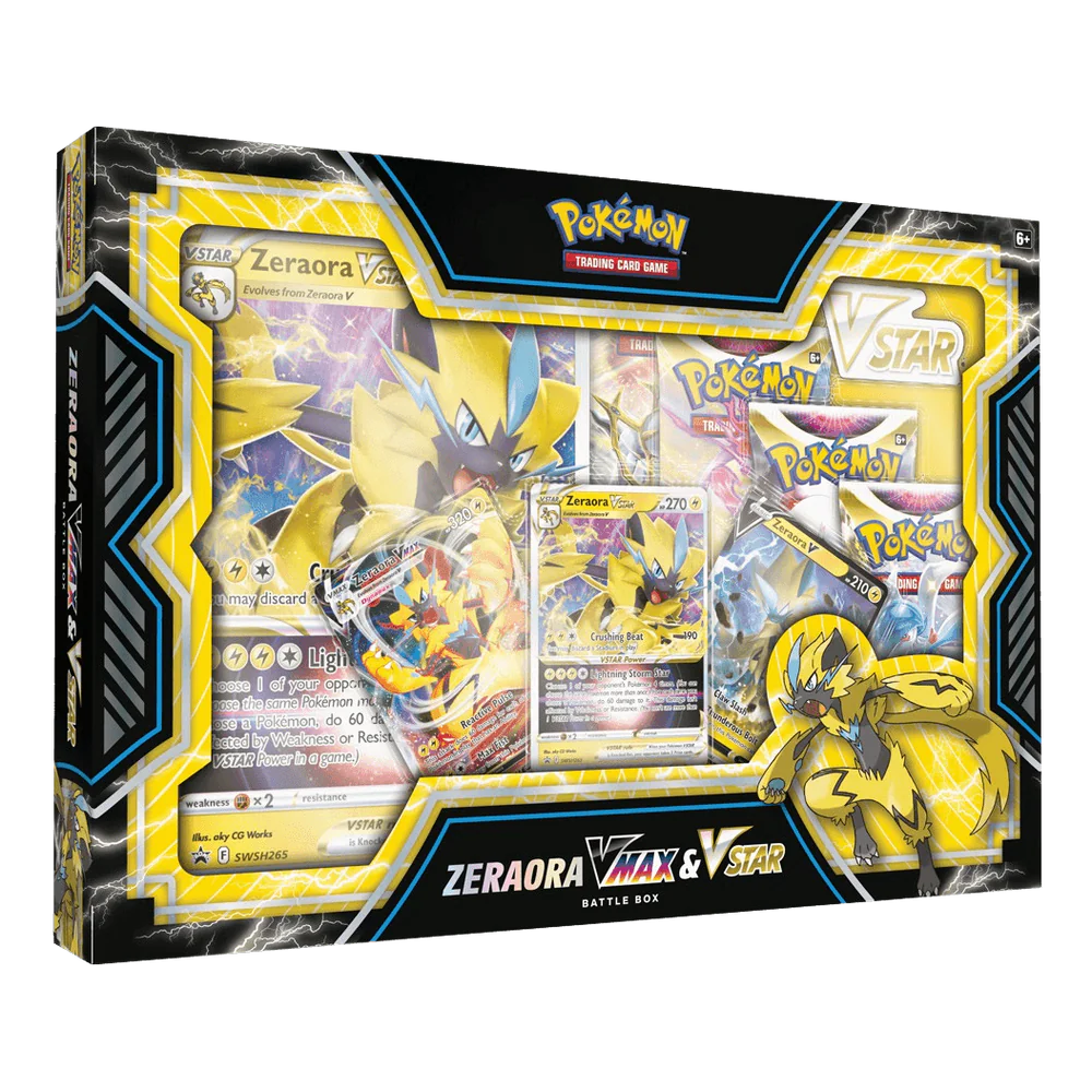 Pokémon TCG: Zeraora VMax & VStar Battle Box