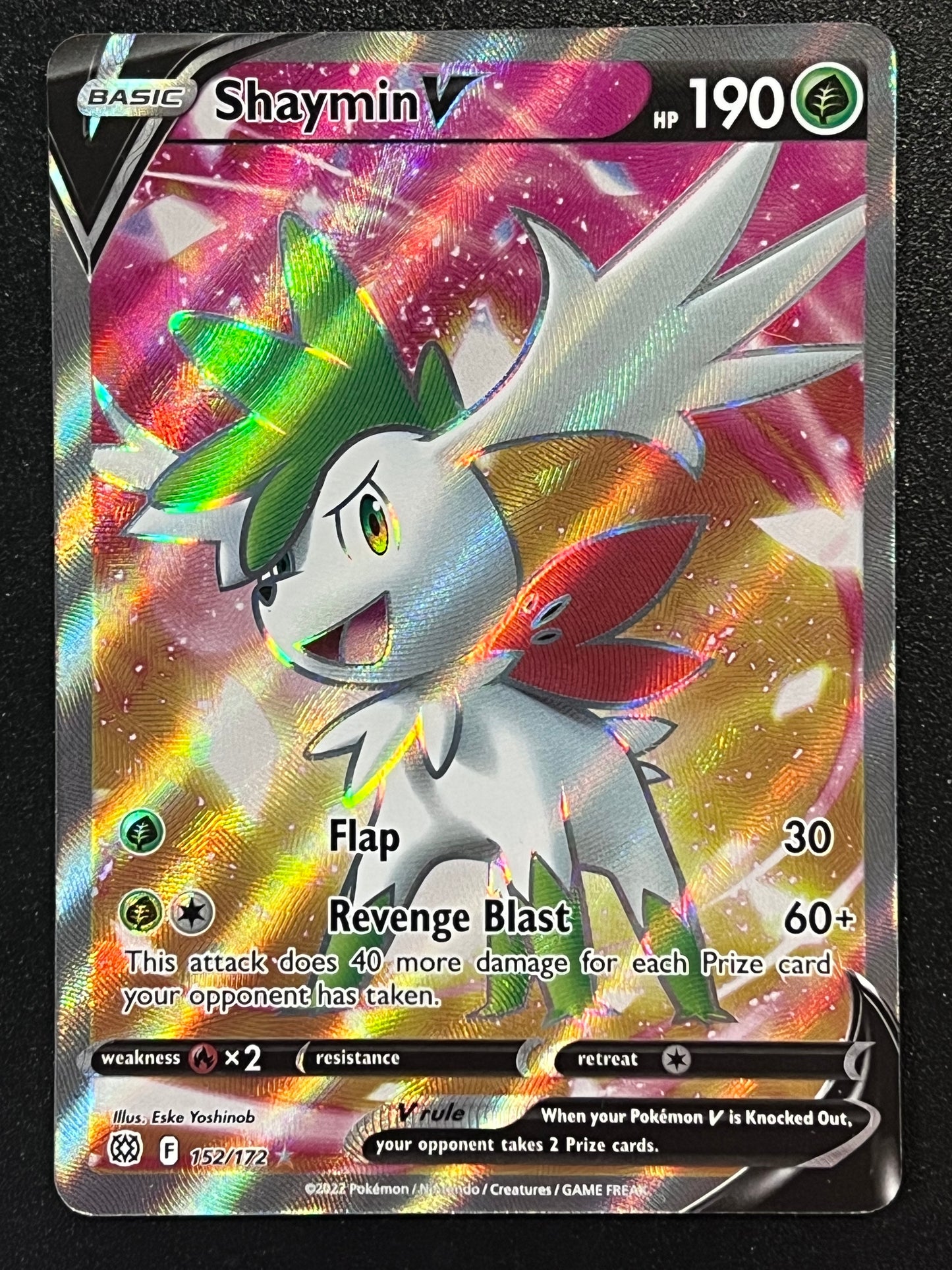 152/172 Shaymin V - Pokémon Brilliant Stars Full Art