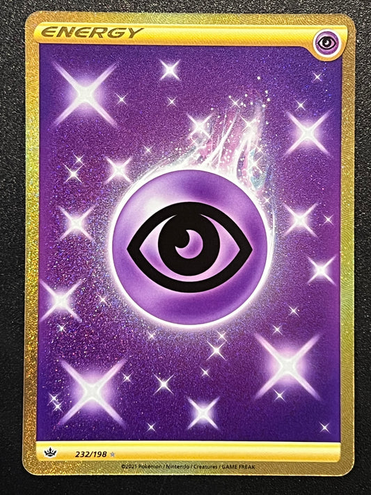 Psychic Energy - 232/198 Chilling Reign Secret Rare Holo Gold