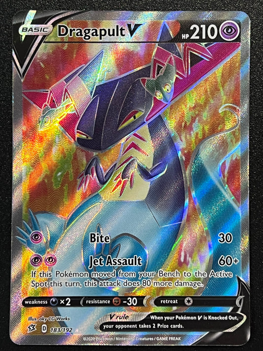 183/192 Dragapult V - Pokémon Rebel Clash Full Art