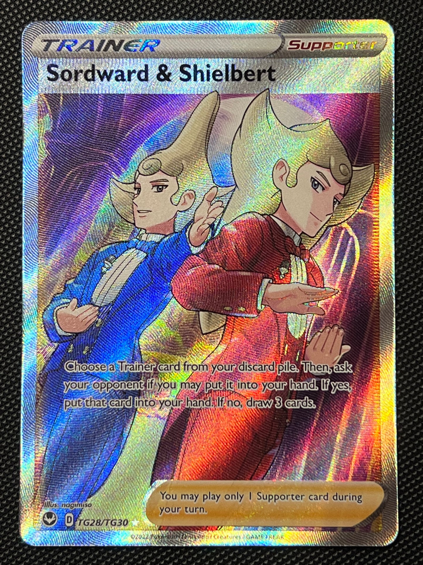 Sordward & Shielbert - TG28/TG30 Silver Tempest Rare Holo