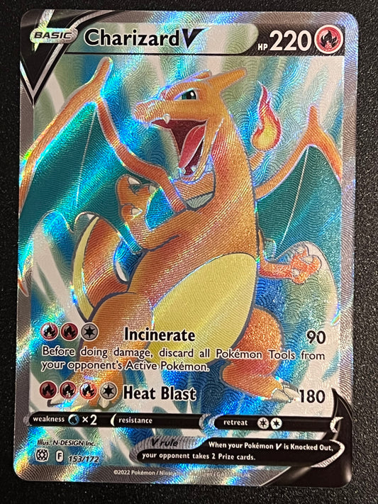 Charizard V - 153/172 Brilliant Stars Rare Full Art Holo V