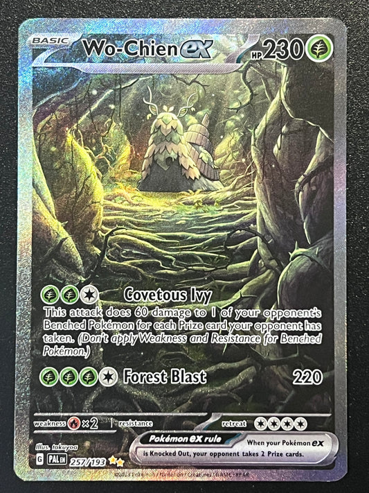 257/193 Wo-Chien Ex - Pokémon Paldea Evolved Special Illustration Rare