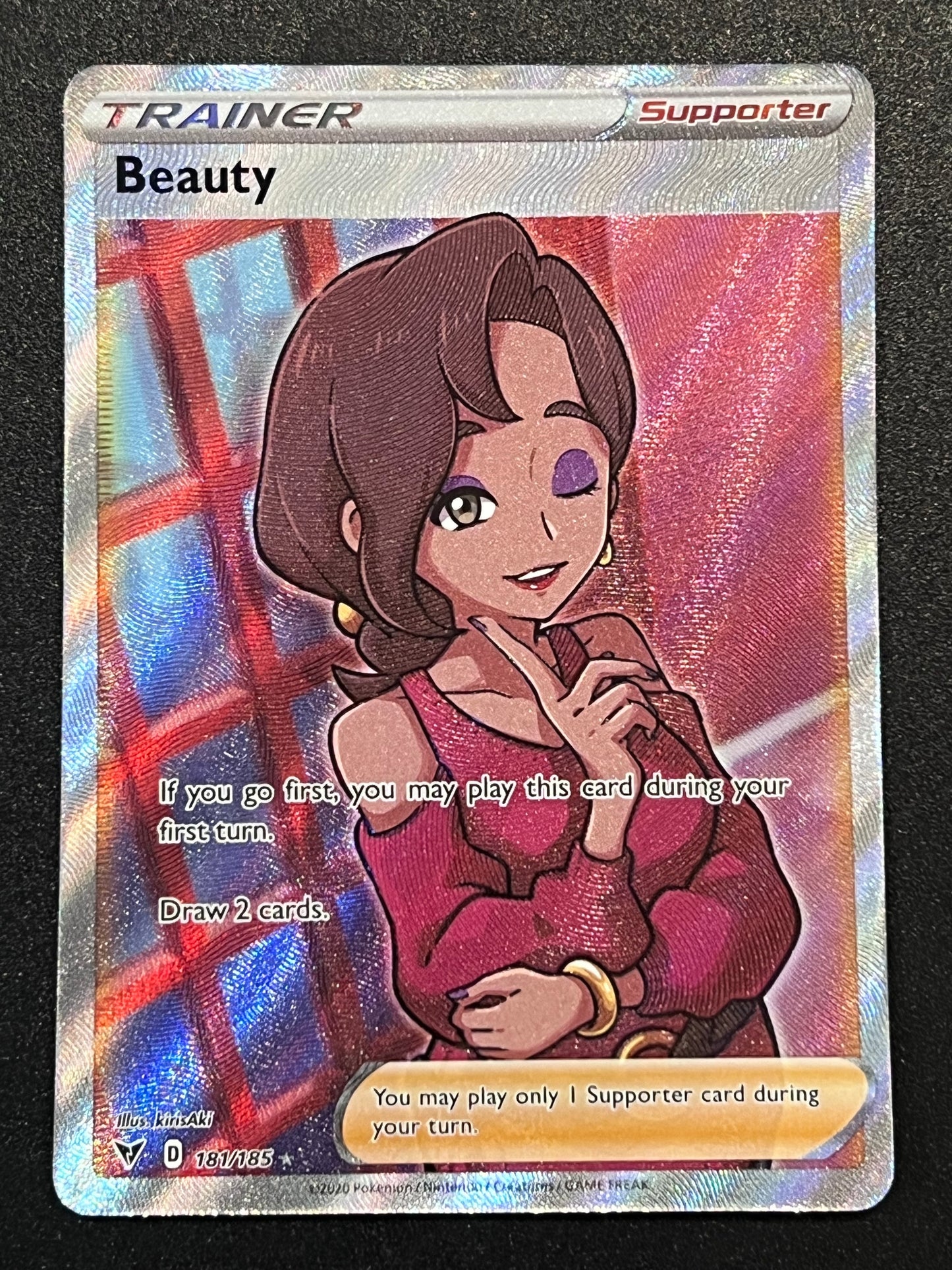 181/185 Beauty - Pokémon Vivid Voltage Full Art