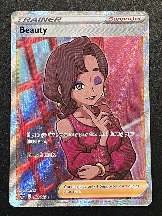 181/185 Beauty - Pokémon Vivid Voltage Full Art