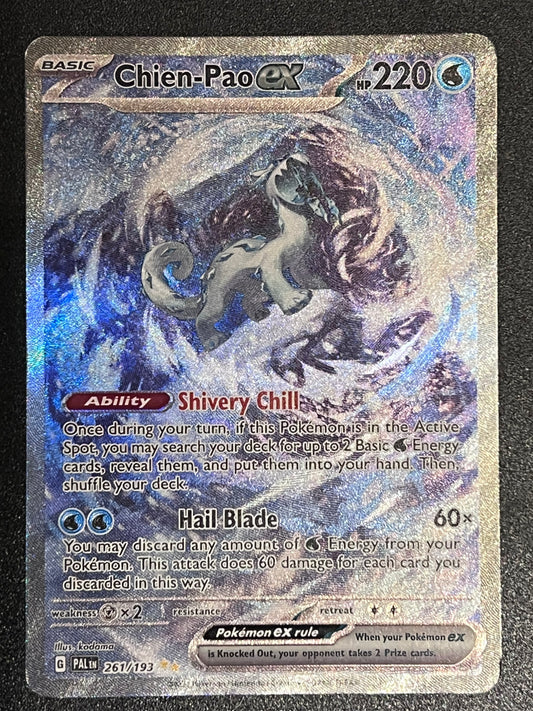 261/193 Chien-Pao Ex - Pokémon Paldea Evolved Special Illustration Rare