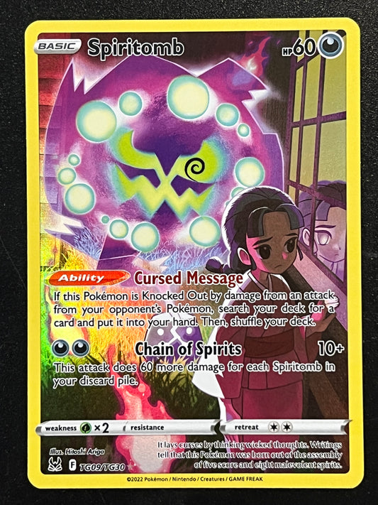 Spiritomb - TG09/TG30 Lost Origin Rare Holo