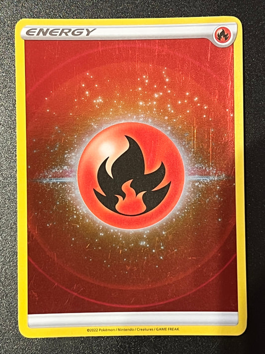 Energy Fire - Pokémon Crown Zenith Reverse