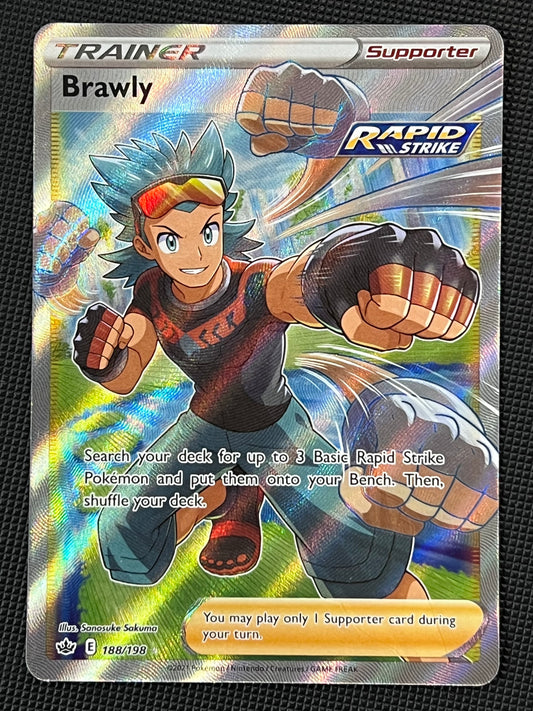 188/198 Brawly - Pokémon Chilling Reign Full Art