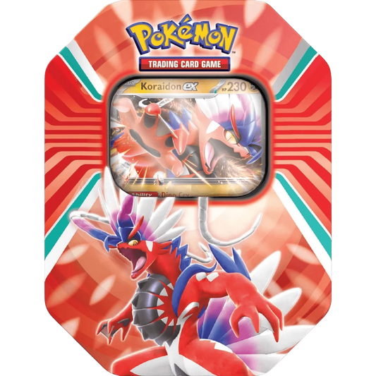 Pokémon TCG: SV02 - Paldea Legends Tin (Koraidon)