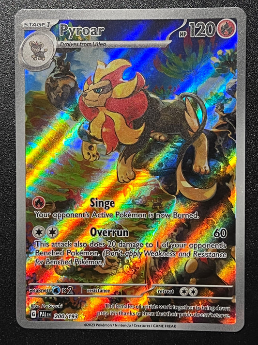 200/193 Pyroar - Pokémon Paldea Evolved Illustration Rare