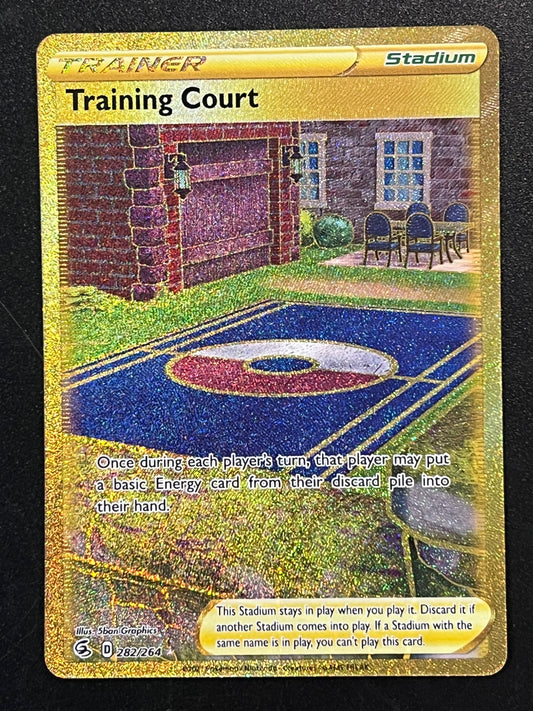 Training Court - 282/264 Fusion Strike Rare Secret Gold