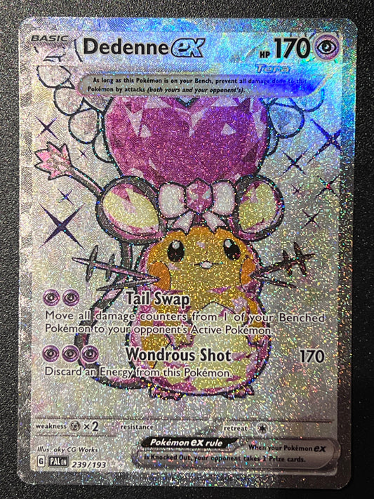 239/193 Dedenne Ex - Pokémon Paldea Evolved Ultra Rare