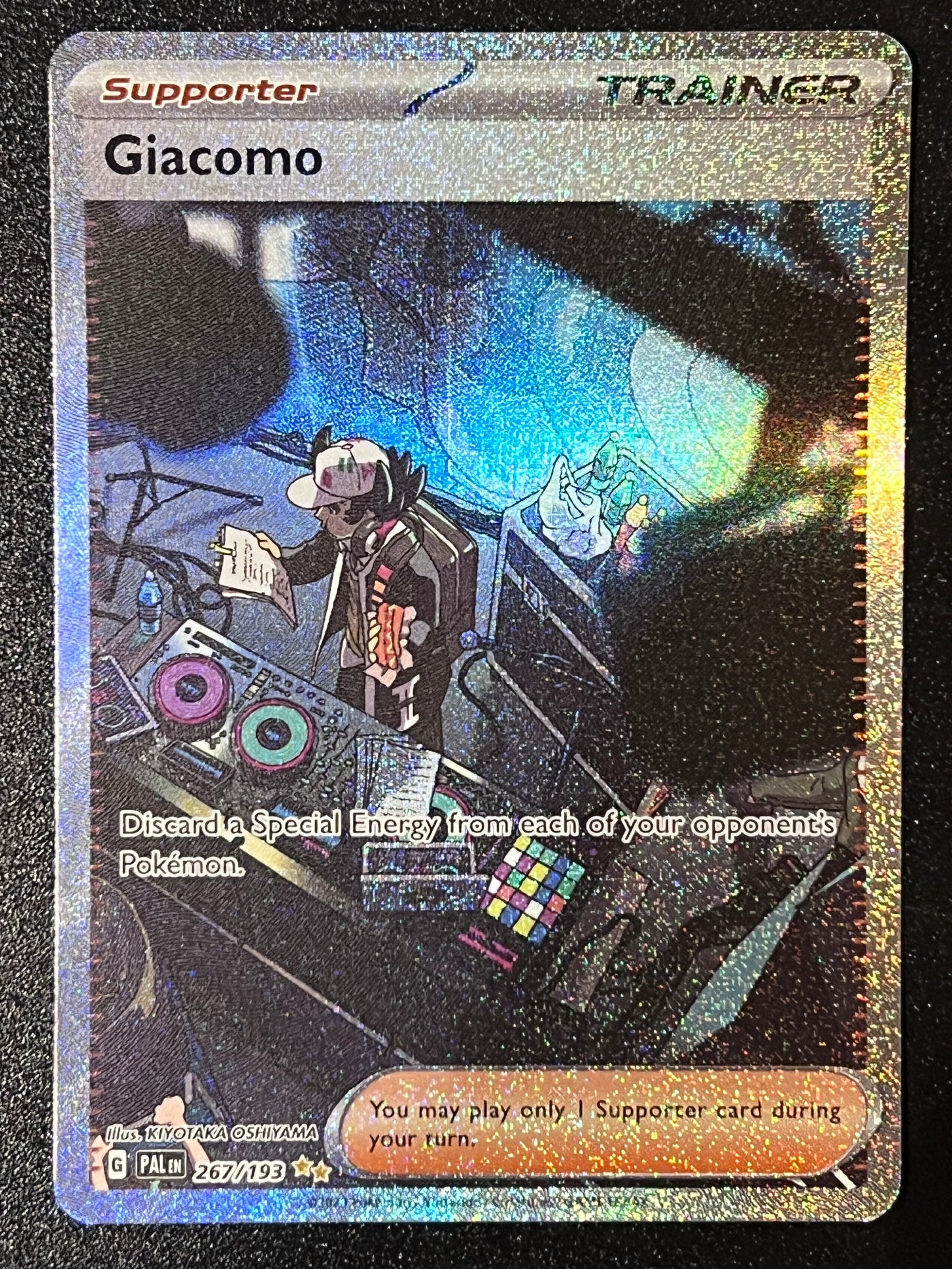 267/193 Giacomo - Pokémon Paldea Evolved Special Illustration Rare