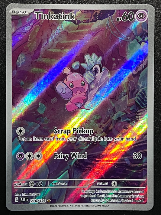 216/193 Tinkatink - Pokémon Paldea Evolved Illustration Rare