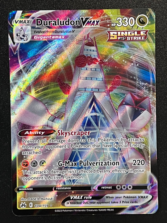 104/159 Duraludon VMax - Pokémon Crown Zenith Ultra Rare