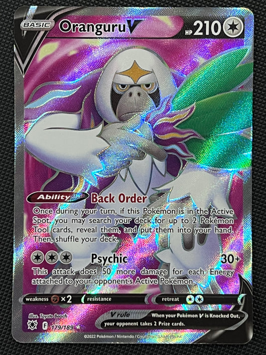 Oranguru V - 179/189 Astral Radiance Rare Holo Full Art