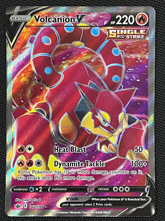 Volcanion V - 162/198 Chilling Reign Full Art Rare Holo V