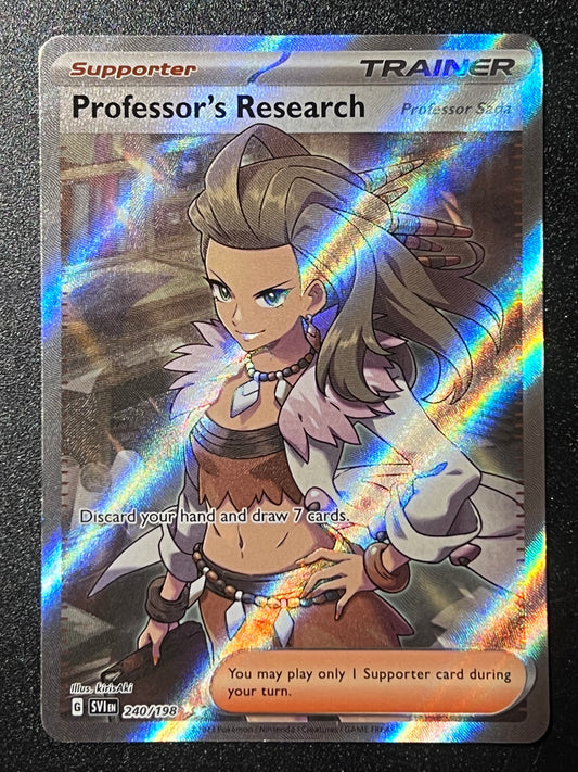 240/198 Professor’s Research - Pokémon Scarlet/Violet Base Ultra Rare