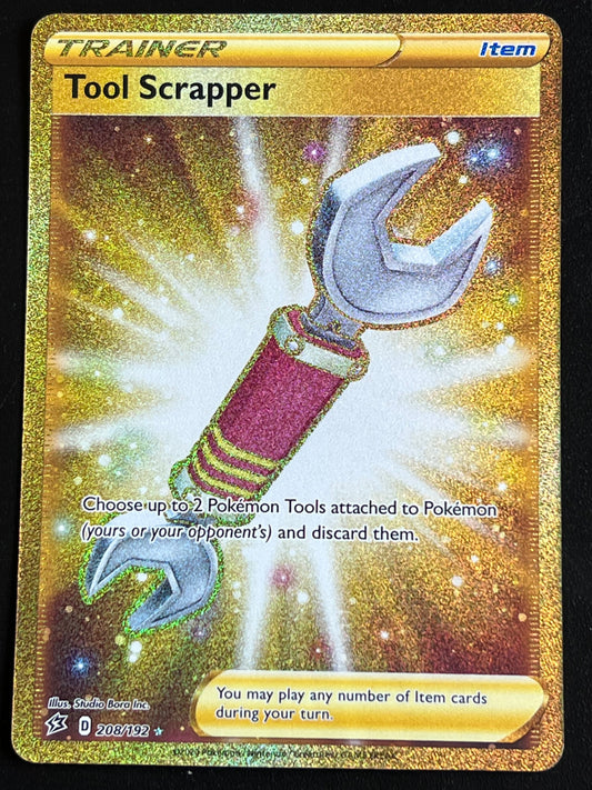 208/192 Tool Scrapper - Pokémon Rebel Clash Gold Secret Rare