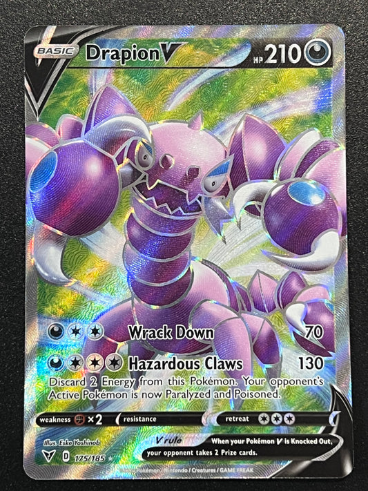 175/185 Drapion V - Pokémon Vivid Voltage Full Art