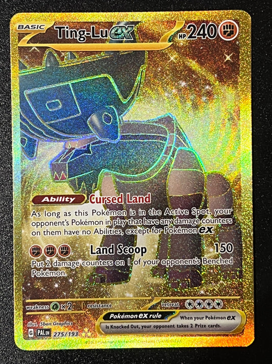 275/193 Ting-Lu Ex - Pokémon Paldea Evolved Hyper Rare