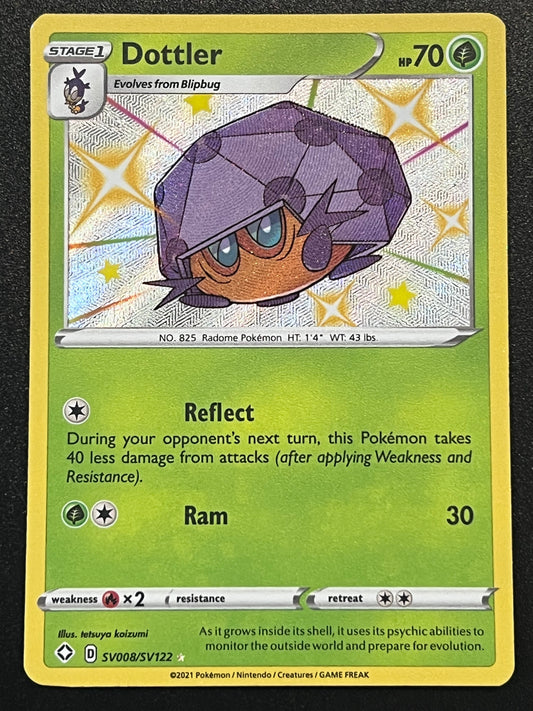 Dottler - SV008/SV122 Shining Fates Rare Shiny Holo